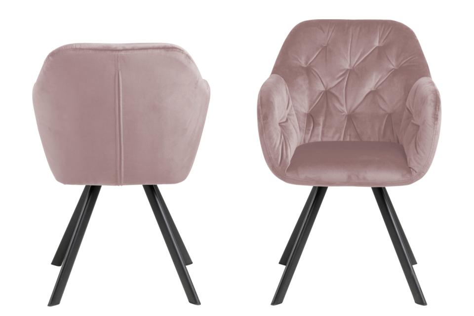 Armlehnenstuhl Lola drehbar Rose