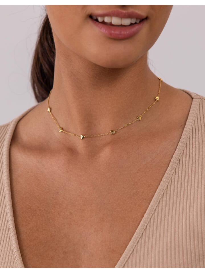 PURELEI Kette Alohi Heart in Gold günstig kaufen onesize
