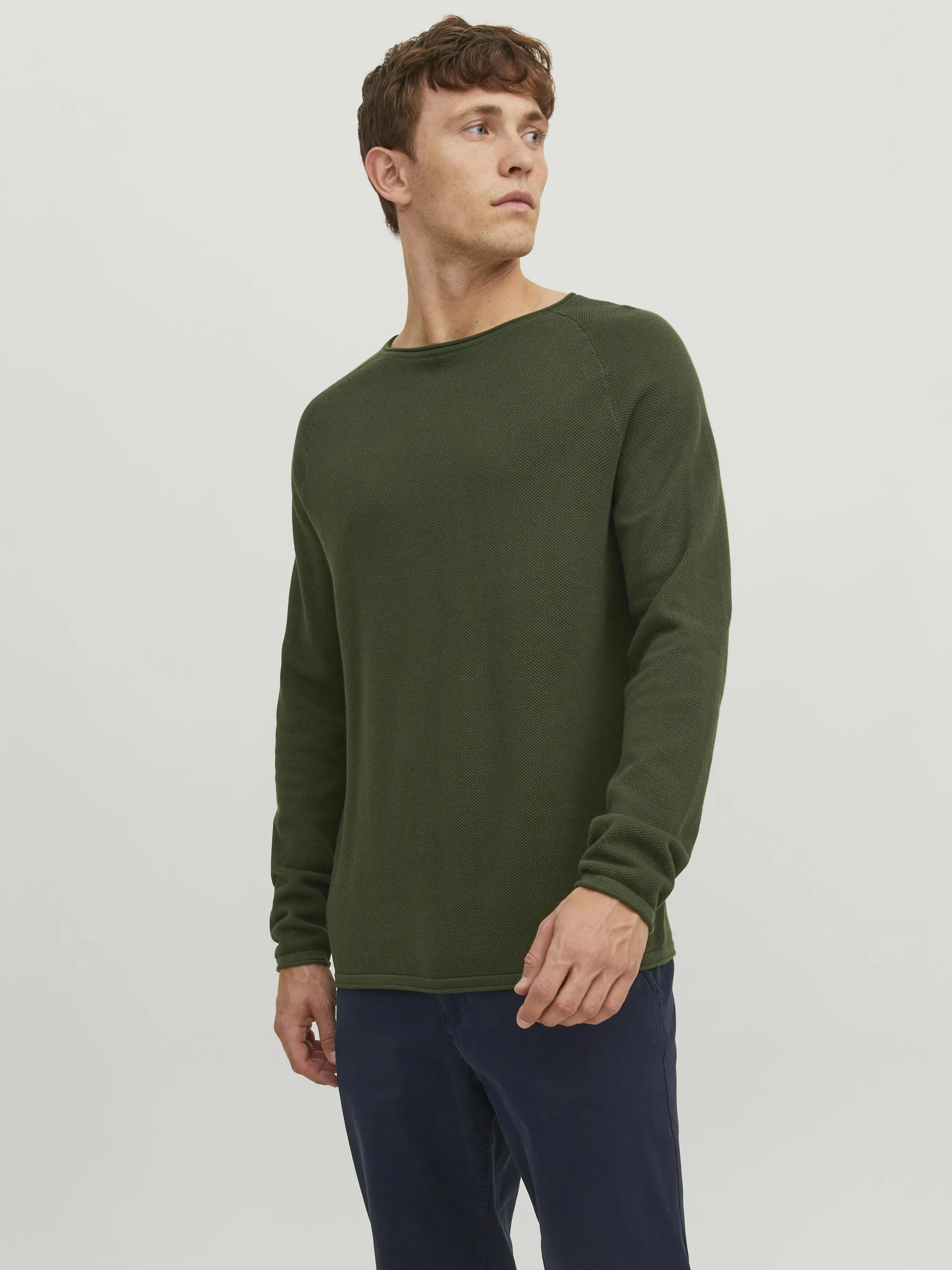 Jack & Jones JJEHILL CUELLO REDONDO - Suéter