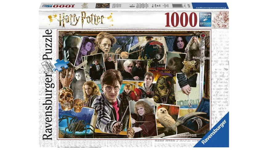 Ravensburger Puzzle - Harry Potter gegen Voldemort, 1000 Teile