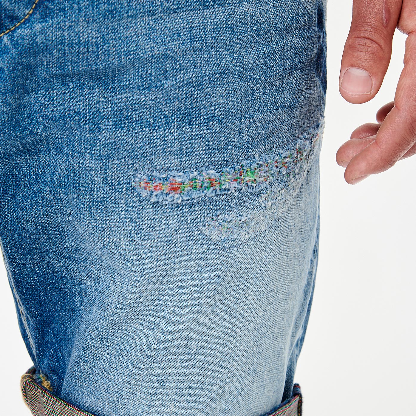 VITO   Short en jean straight Homme