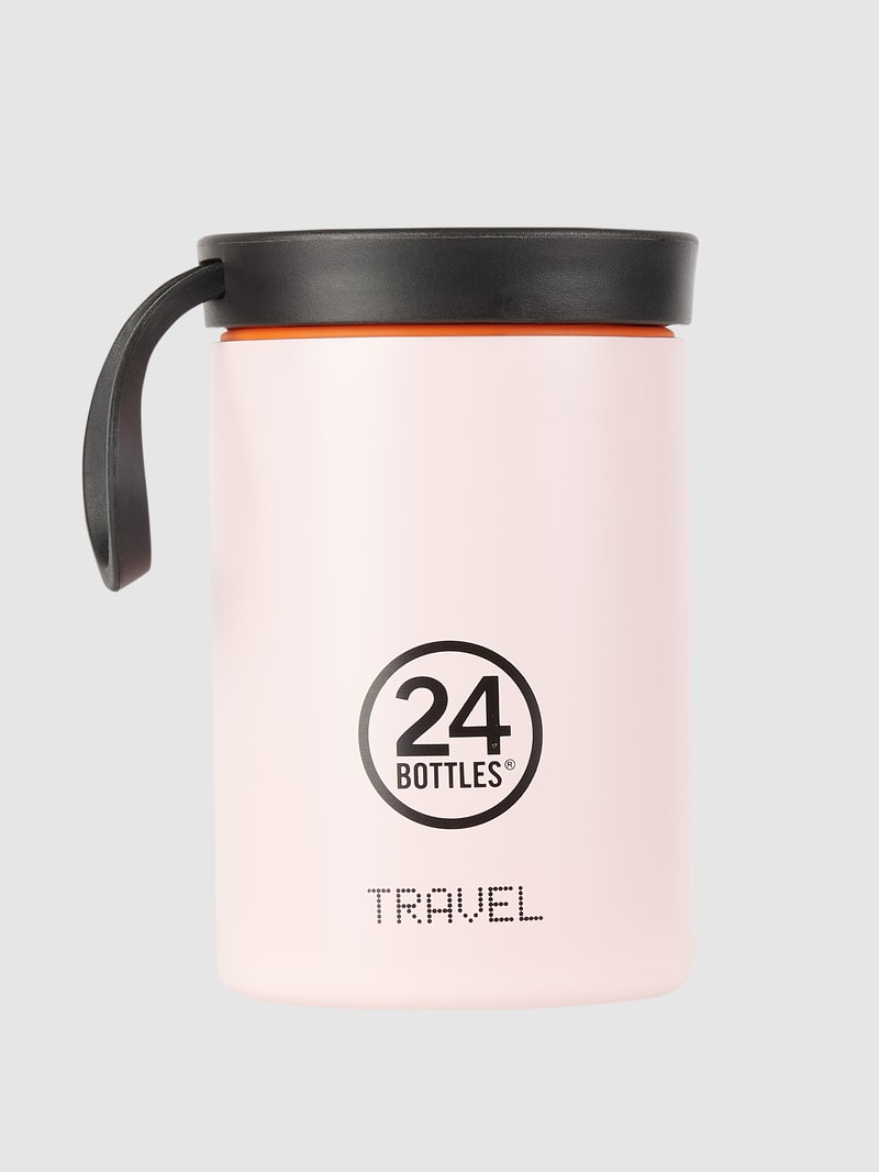 Thermobecher aus Edelstahl in rosa