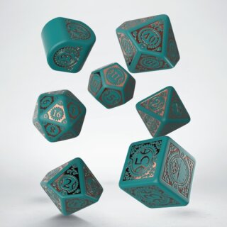 Steampunk Clockwork Nautical Apparatus Modern Dice Set (7)