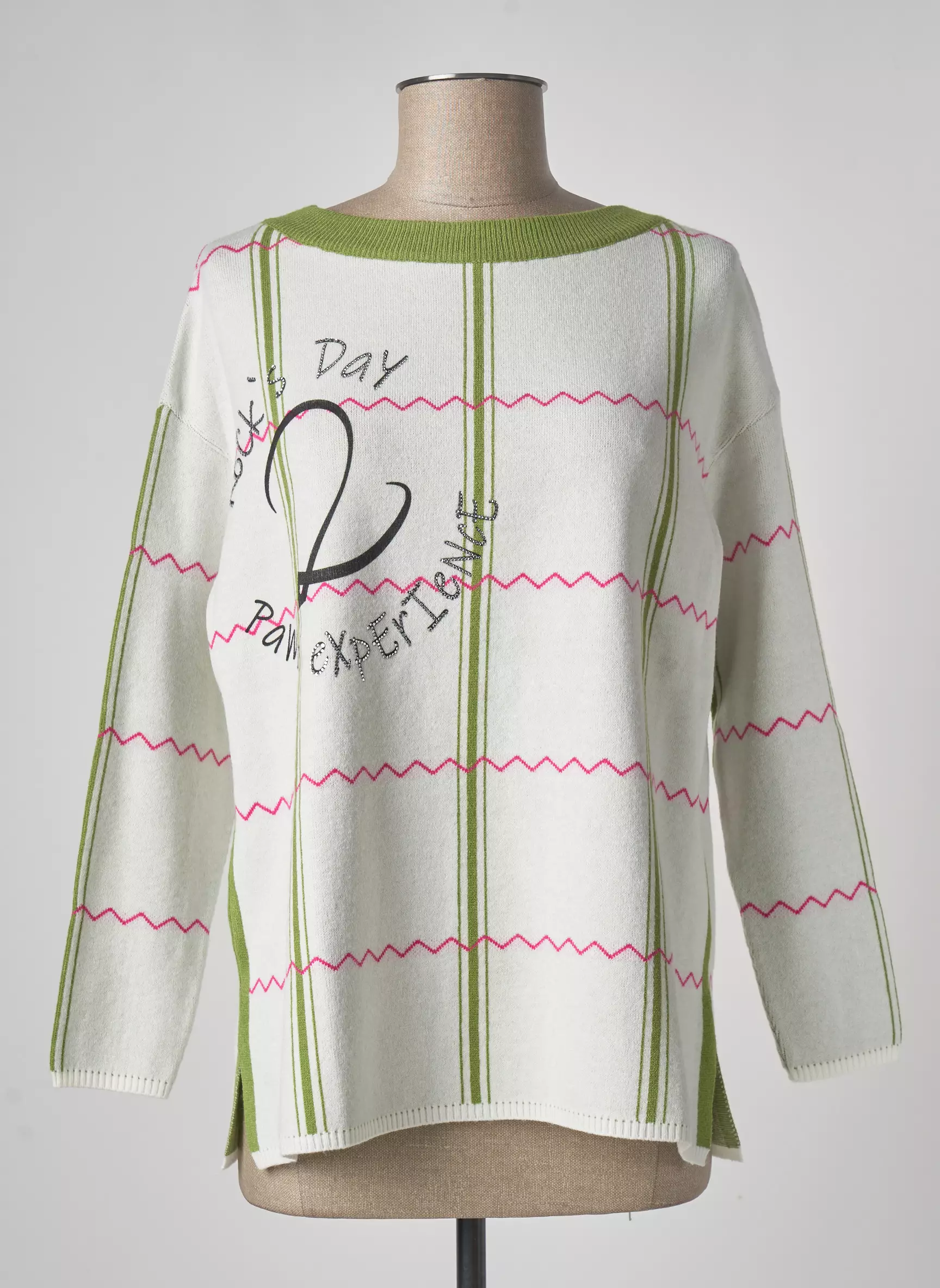 Pame Carrioni Pulls Femme couleur blanc
