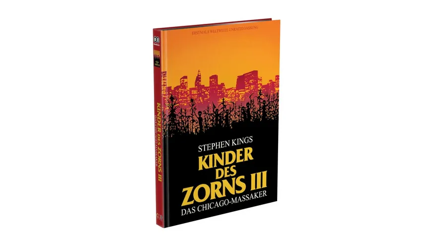 Stephen King's KINDER DES ZORNS 3 – Das Chicago Massaker - 2-Disc Mediabook Cover C (Blu-ray + DVD) Limited Edition - Unrated