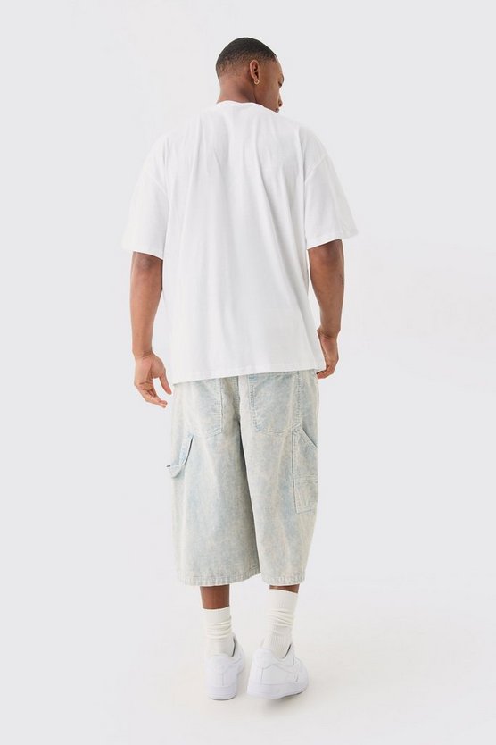 Oversize T-Shirt mit lizenziertem Naruto Anime Print