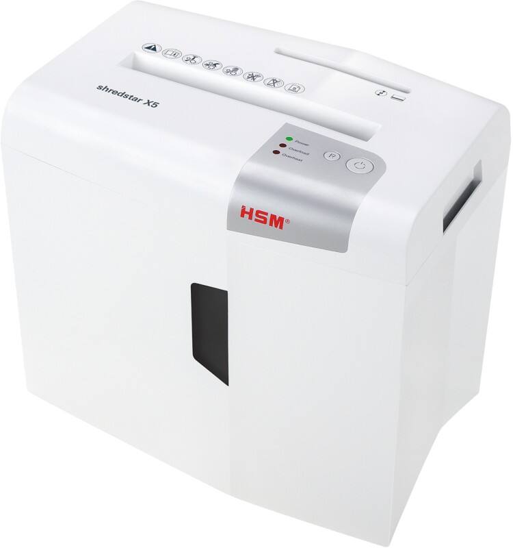 HSM Aktenvernichter Shredstar X5 Partikelschnitt Sicherheitsstufe P-4 5 Blatt