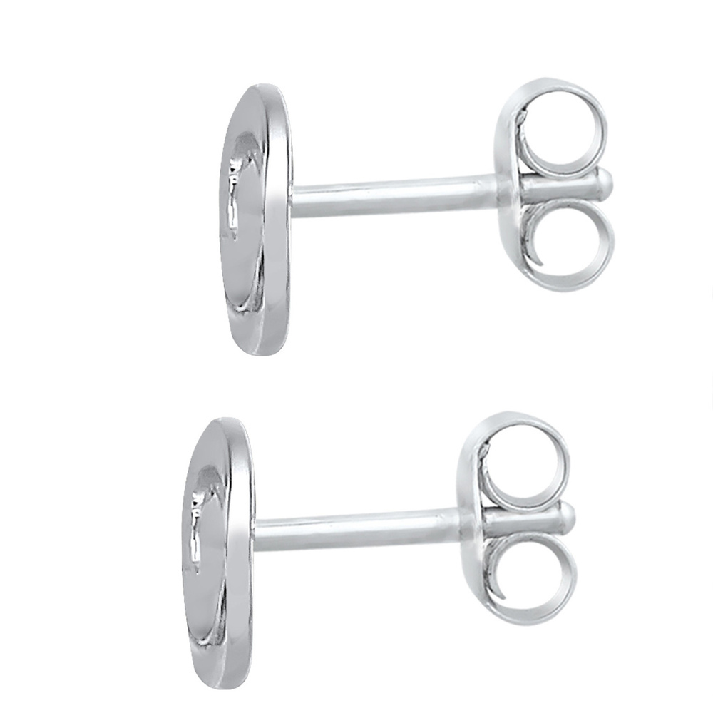 Elli Elli by Julie & Grace Boucles d'Oreilles Spirale pour Femme en 925 Argent, Femell Boucles d'oreilles