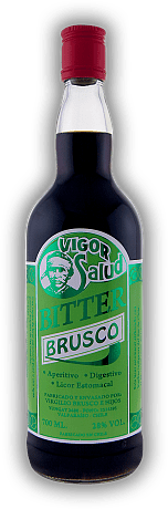 Bitter Brusco Chile Bitter Brusco Chile Chiles beliebter Bitter, würzig und aromatisch. 0,7	 Liter - Vol 28%