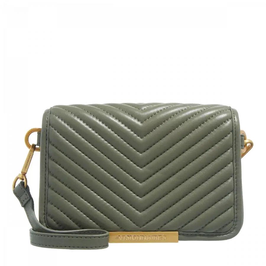 LES VISIONNAIRES - Les Visionnaires Shoulder Bags Textil Green - grün