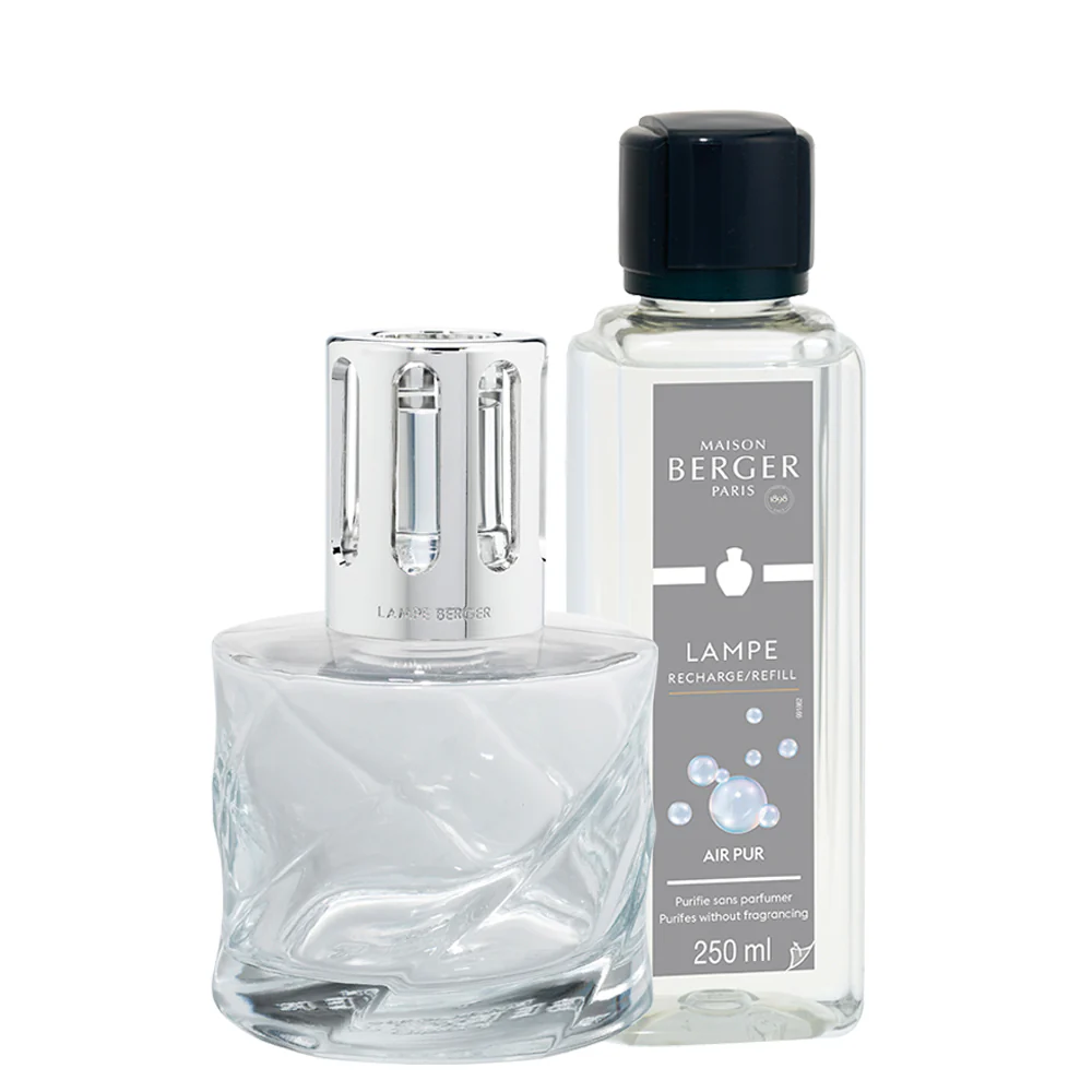 Lampe Coffret Spirale Διαφανές - Lamp Box, Catalytic Lamp