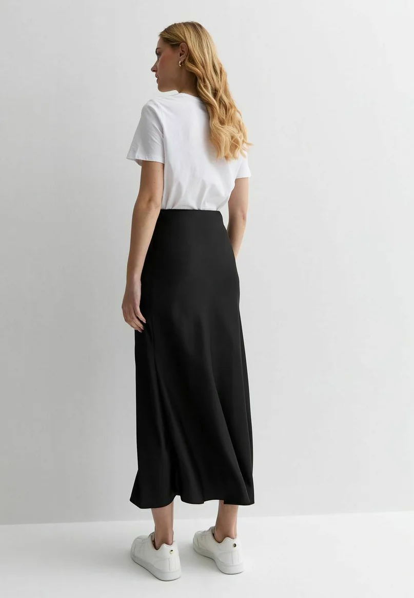 New Look BIAS CUT MIDI - Falda campana