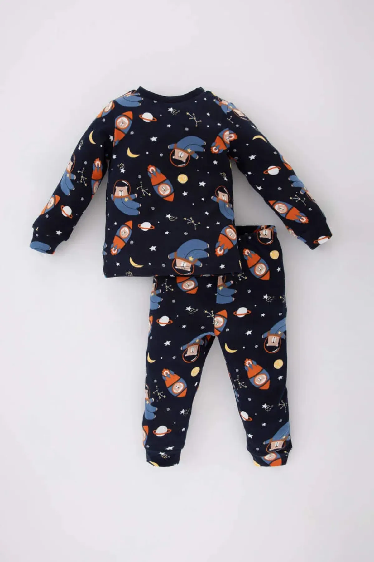 DeFacto  Pyjama-Set für Babys mit Weltraum-Print - Langarm Tyc3rg0h5n170471173003488