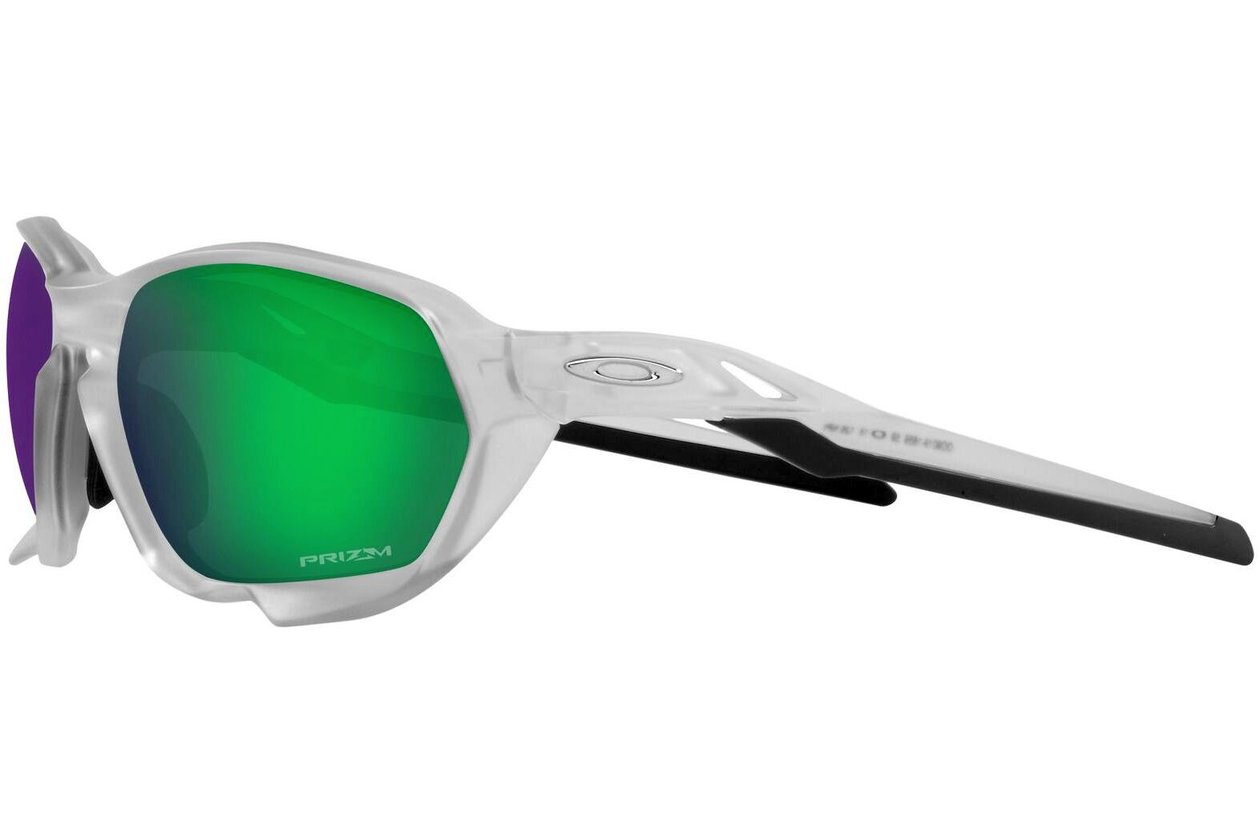 Oakley Plazma Matte Clear/Prizm Road Jade