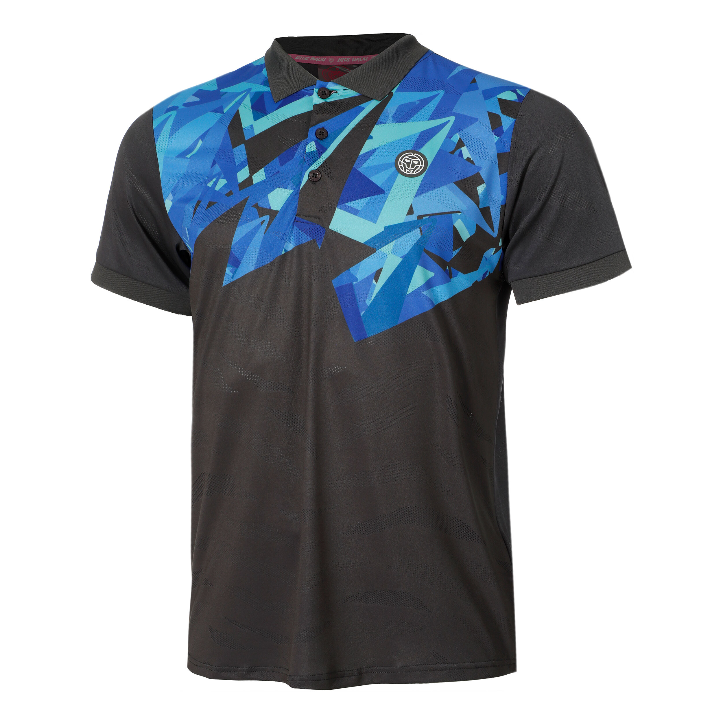 Spike Polo Herren - Dunkelgrau, Blau