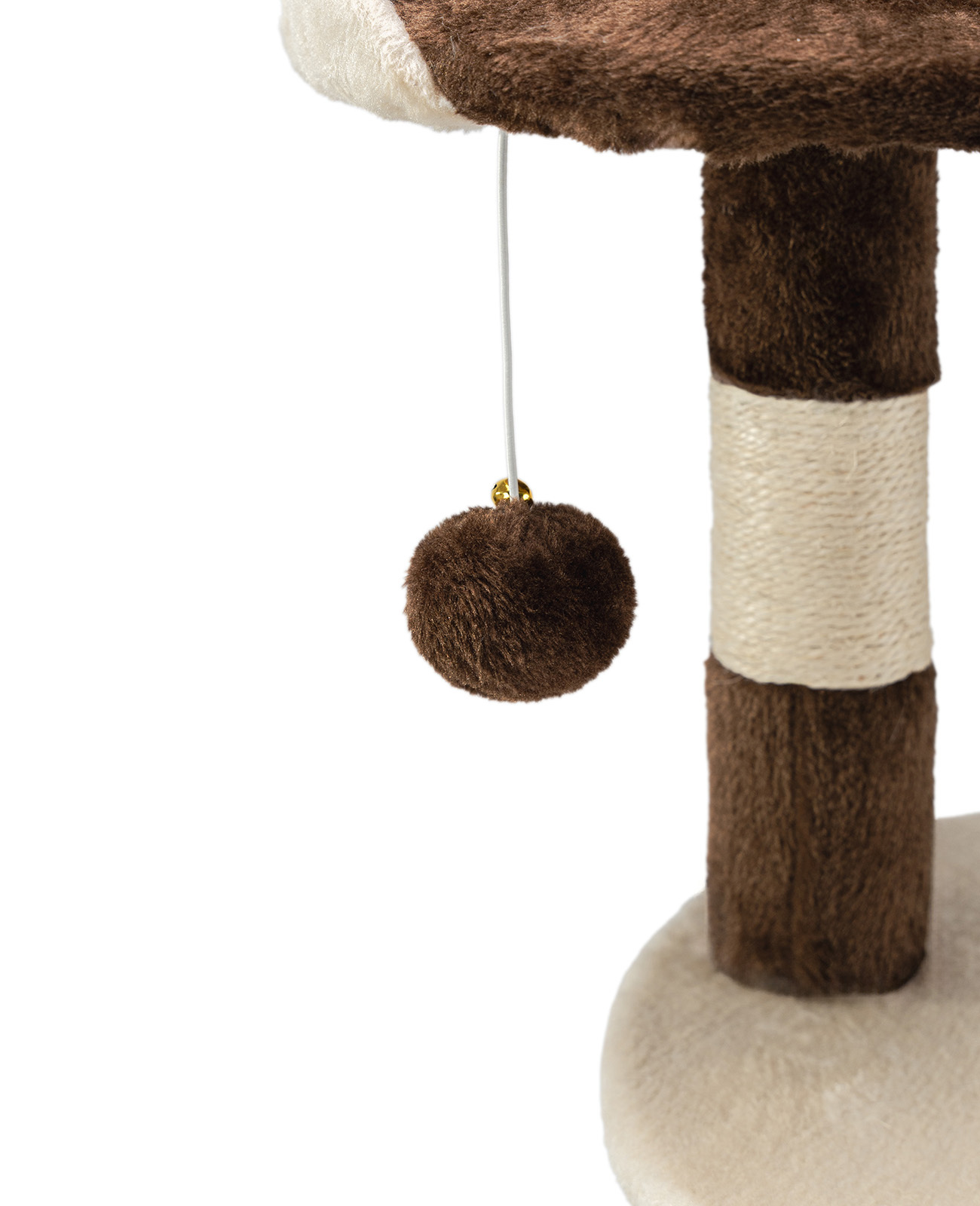 Lionto Kratzbäume Lionto Kratzbaum Höhe 112 cm braun/ beige