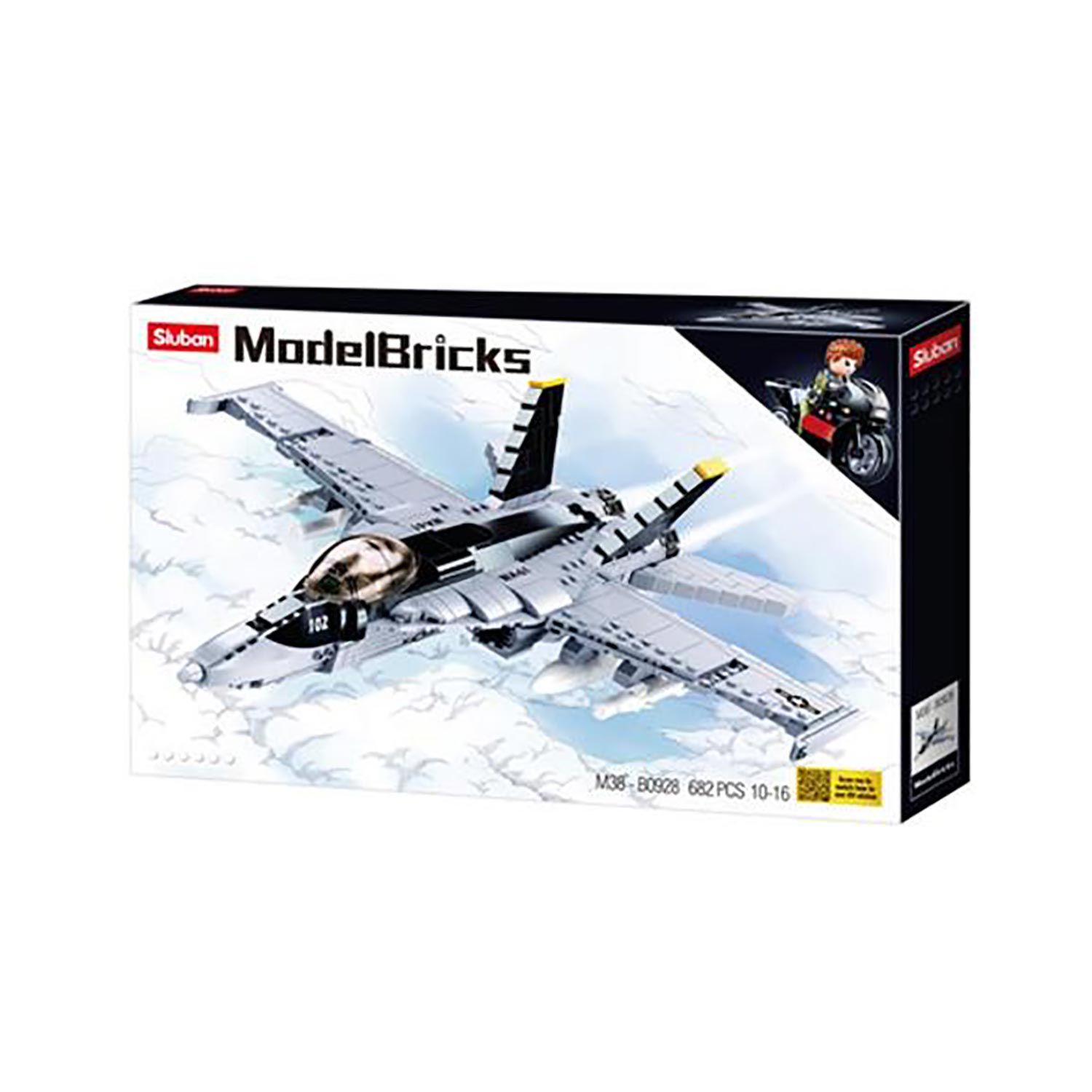 Kampfjet Bumblebee - Bausteine Set M38-B0928