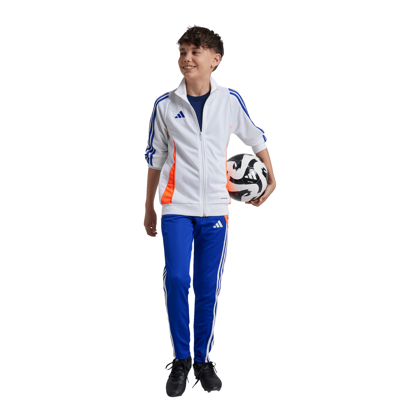 adidas Tiro 24 Trainingsjacke Kids Weiss