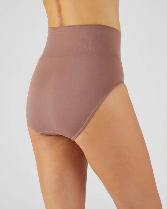 Lot de 2 culottes sans couture taille haute effet ventre plat