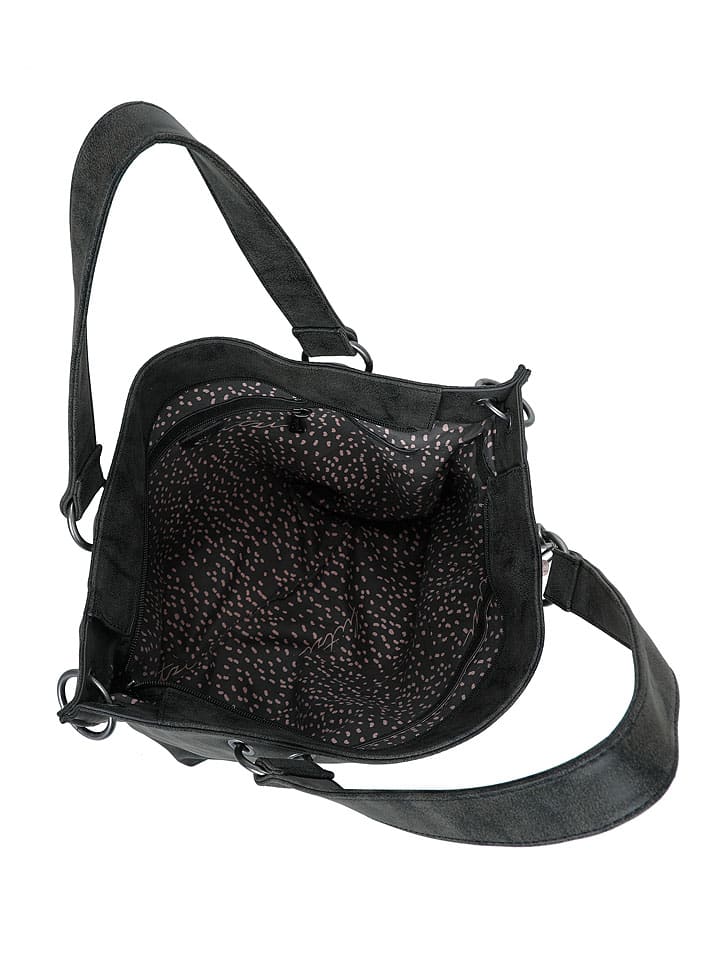 Fritzi aus Preußen Schultertasche in Schwarz - (B)12 x (H)31 x (T)40 cm günstig kaufen onesize