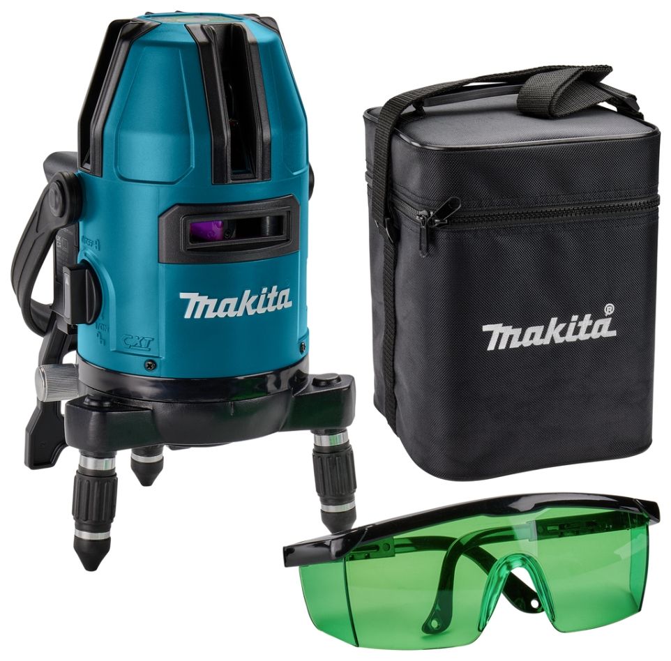 Makita SK40GDZ Laser multilinie verde 12V fără baterii și încărcător în geantă