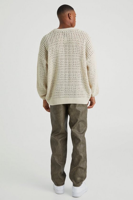 PU-Hose mit geradem Bein