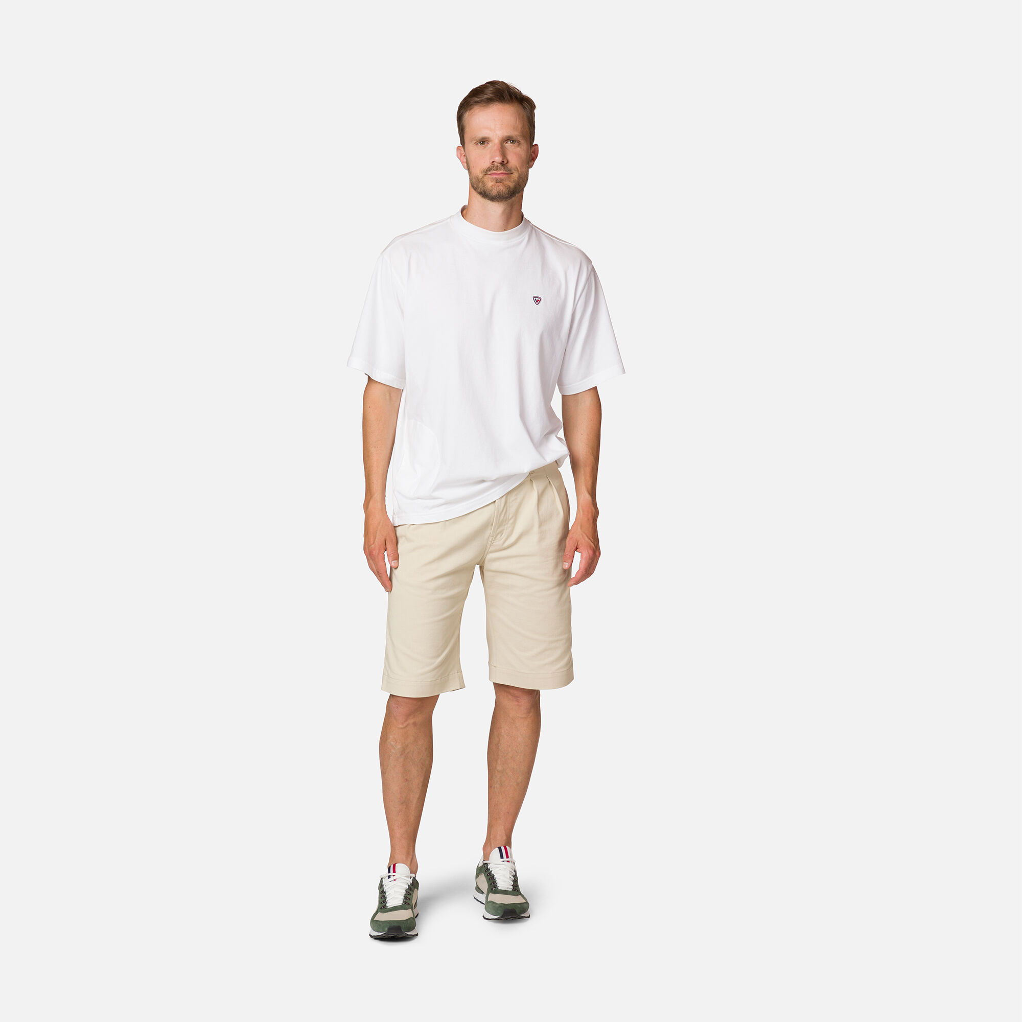 Short chino en coton bio homme