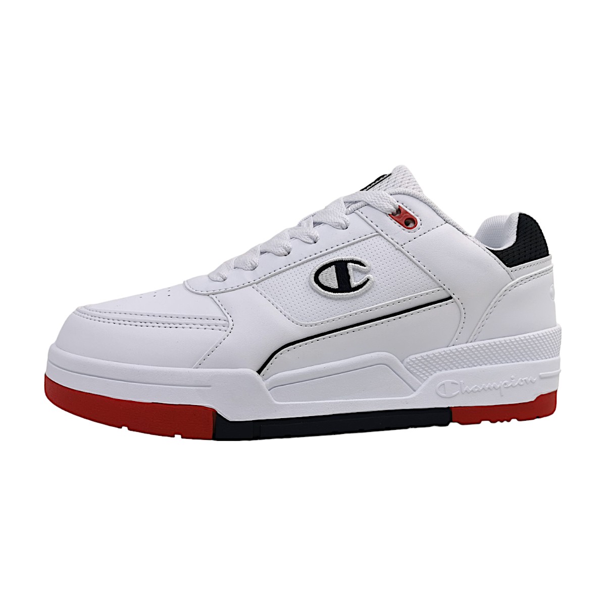 Champion REBOUND HERITAGE Low Cut S22030 Weiß WW005 WHT/NNY/RED