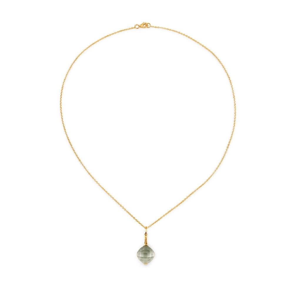 Rafaela Donata Chaîne Argent sterling Améthyste en Or jaune Bijoux