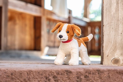 Snuffy Hund, 27 cm, mehrfarbig