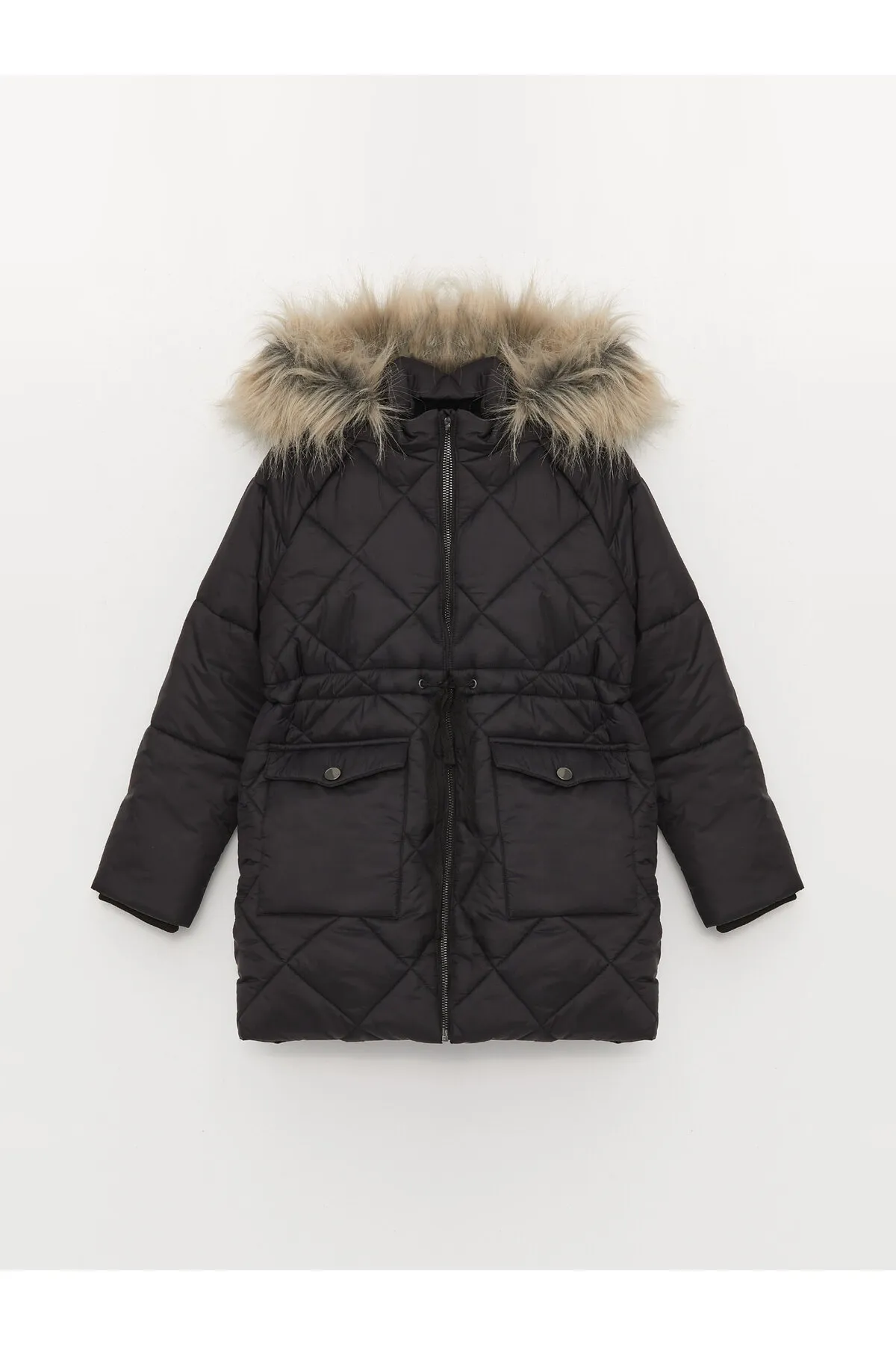 LC Waikiki  Steppmantel für Mädchen mit Kapuze