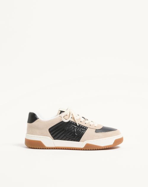 Baskets Sparry en cuir Crust et Nappa