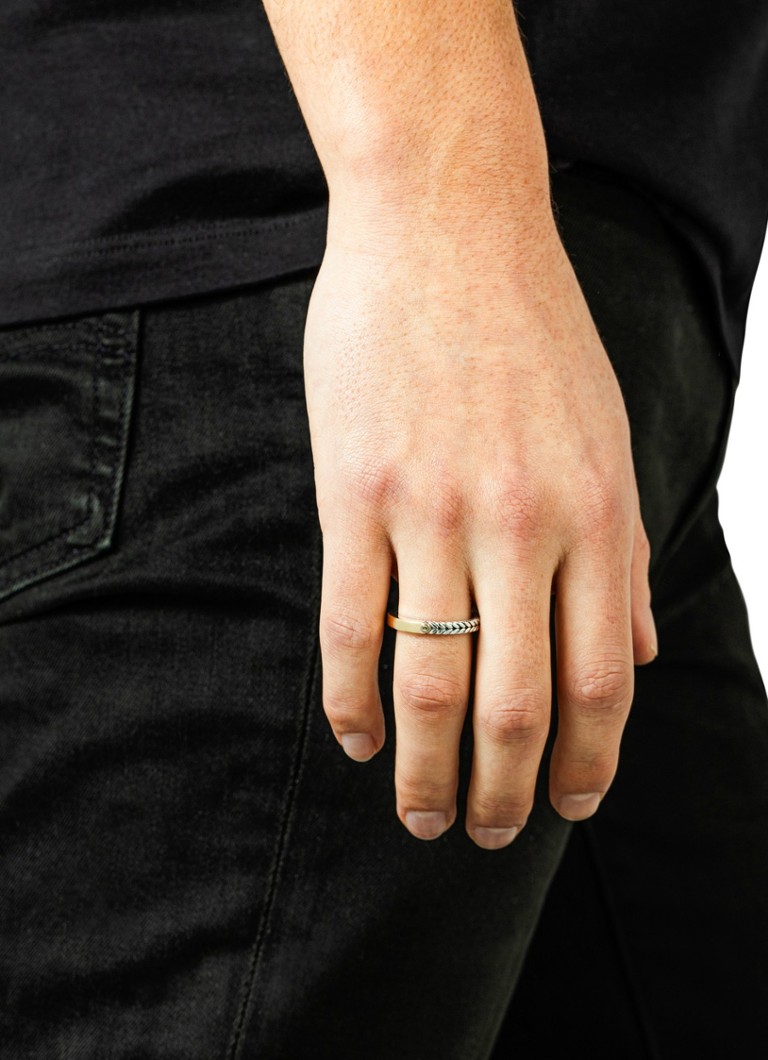 Buddha to Buddha  Barbara Mini Dual ring van zilver