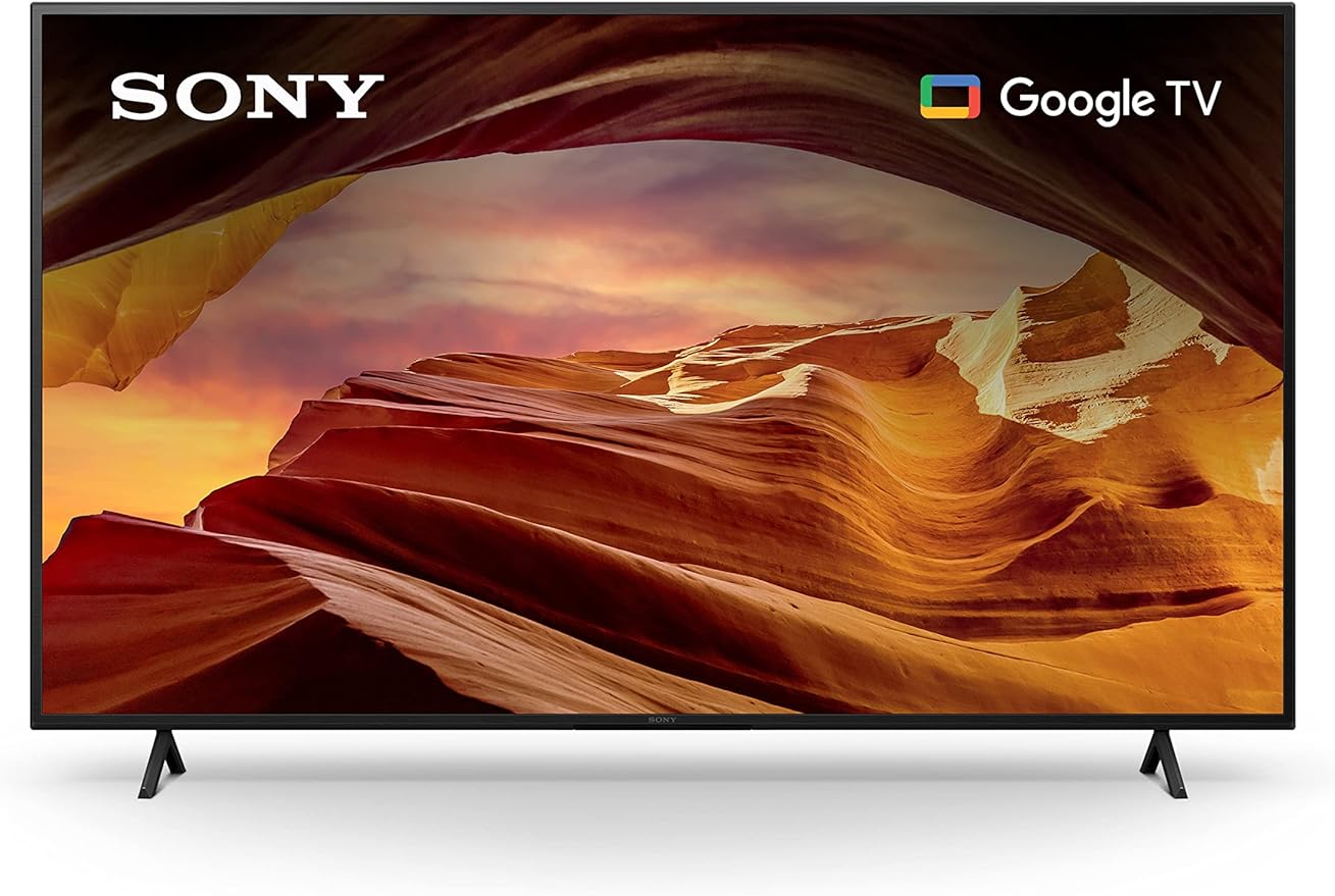 Sony 55 Inch 4K Ultra HD TV X77L Series: LED Smart Google TV KD55X77L- 2023 Model, Black