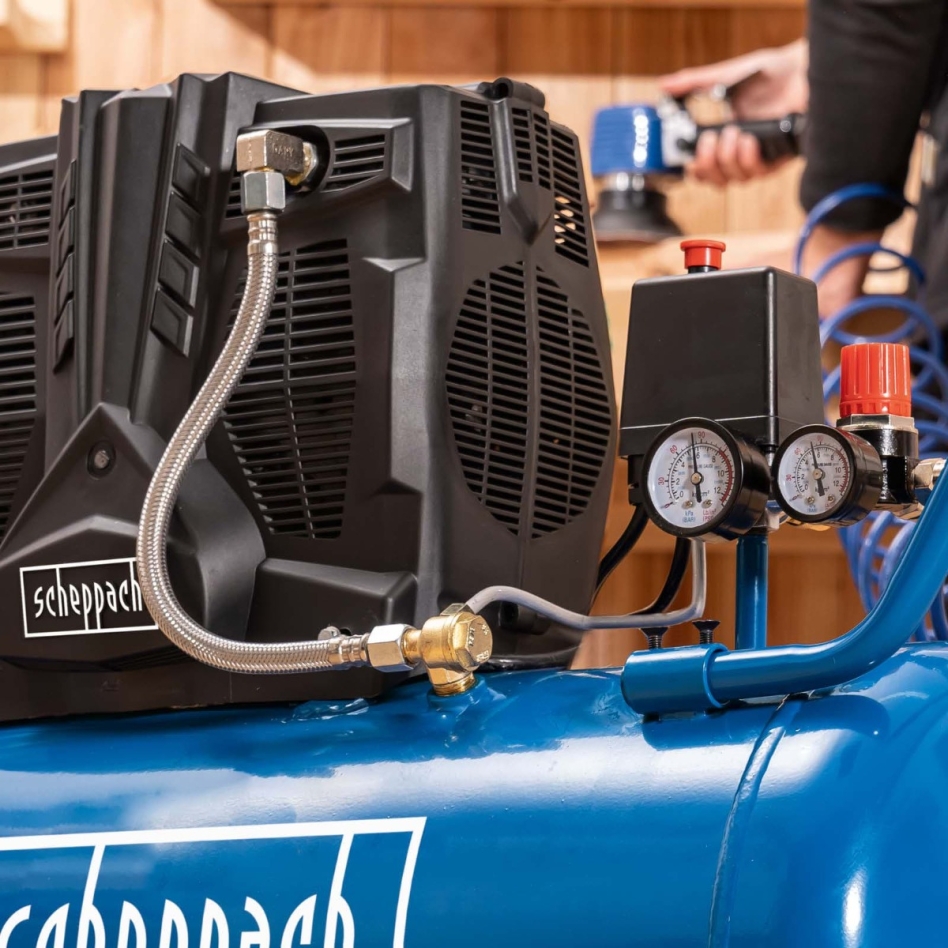 Scheppach 5906141901 HC51Si Super Silent Compressor 50L