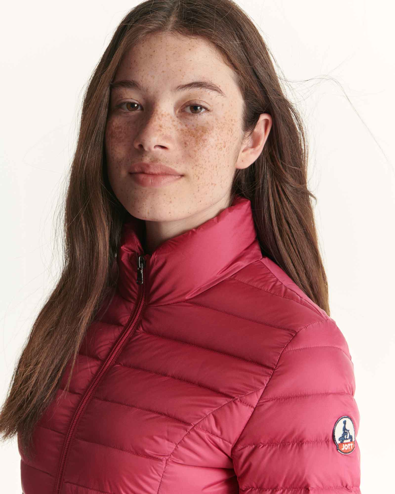 Doudoune légère Rose cerise Cha