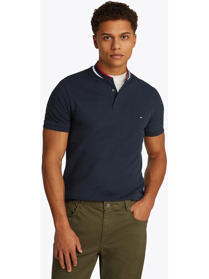 Tommy Hilfiger Poloshirt in Dunkelblau günstig kaufen