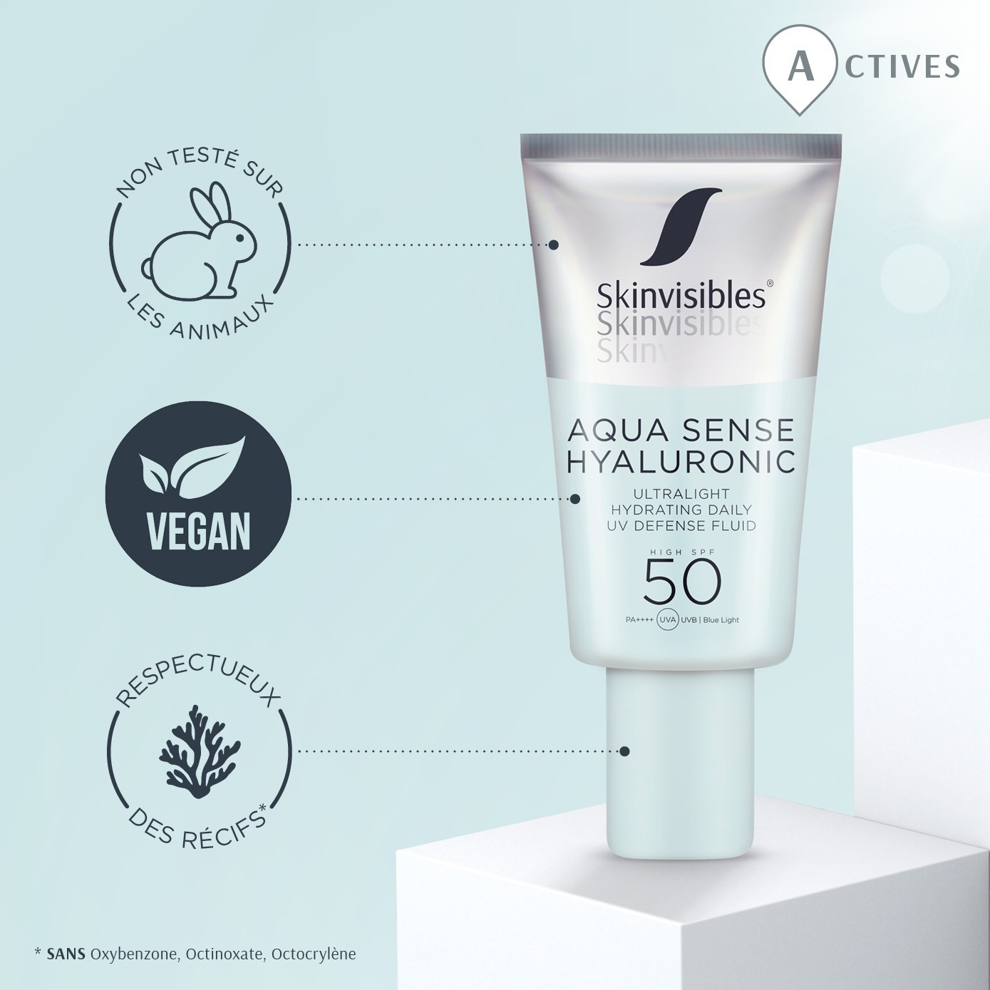 Skinvisibles Skinvisibles Aqua Sense Hyaluronic SPF50 50ml