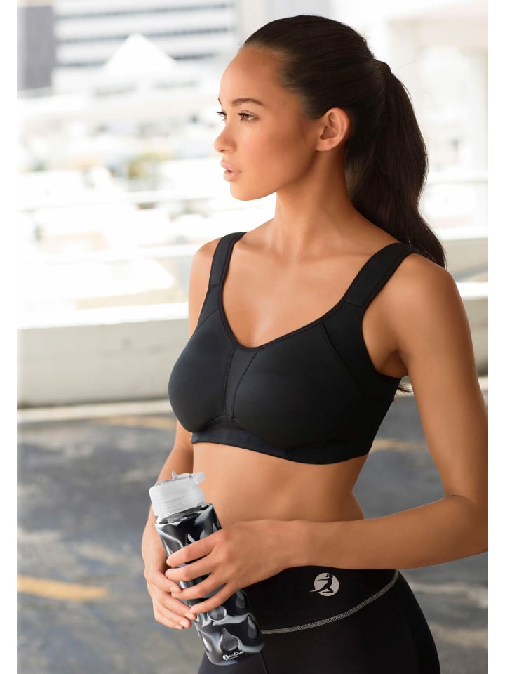 LASCANA ACTIVE Sport-BH in schwarz günstig kaufen