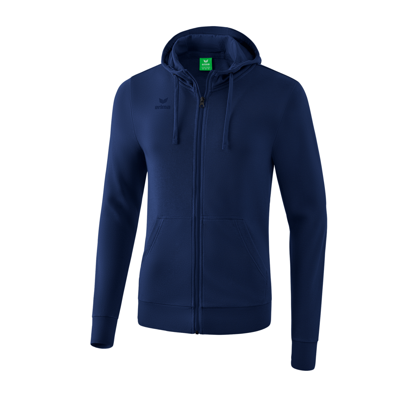 Erima Basic Kapuzenjacke Kids Dunkelblau