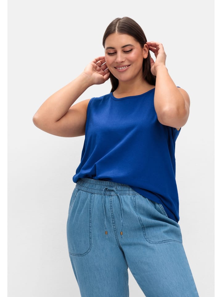 sheego Jeans in blue Denim günstig kaufen