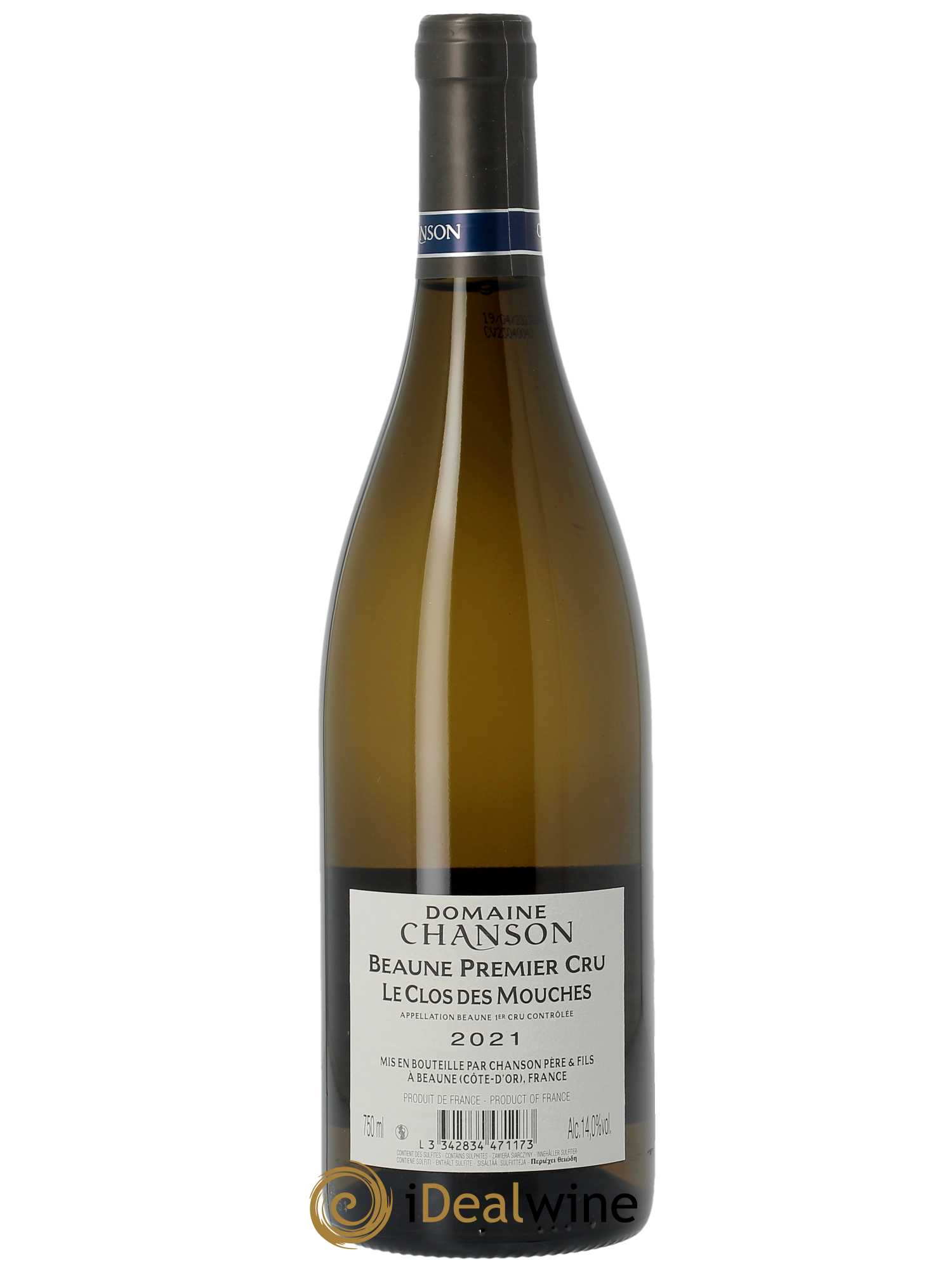 Beaune 1er Cru Clos des Mouches Chanson  2021 - Lot de 1 Bouteille