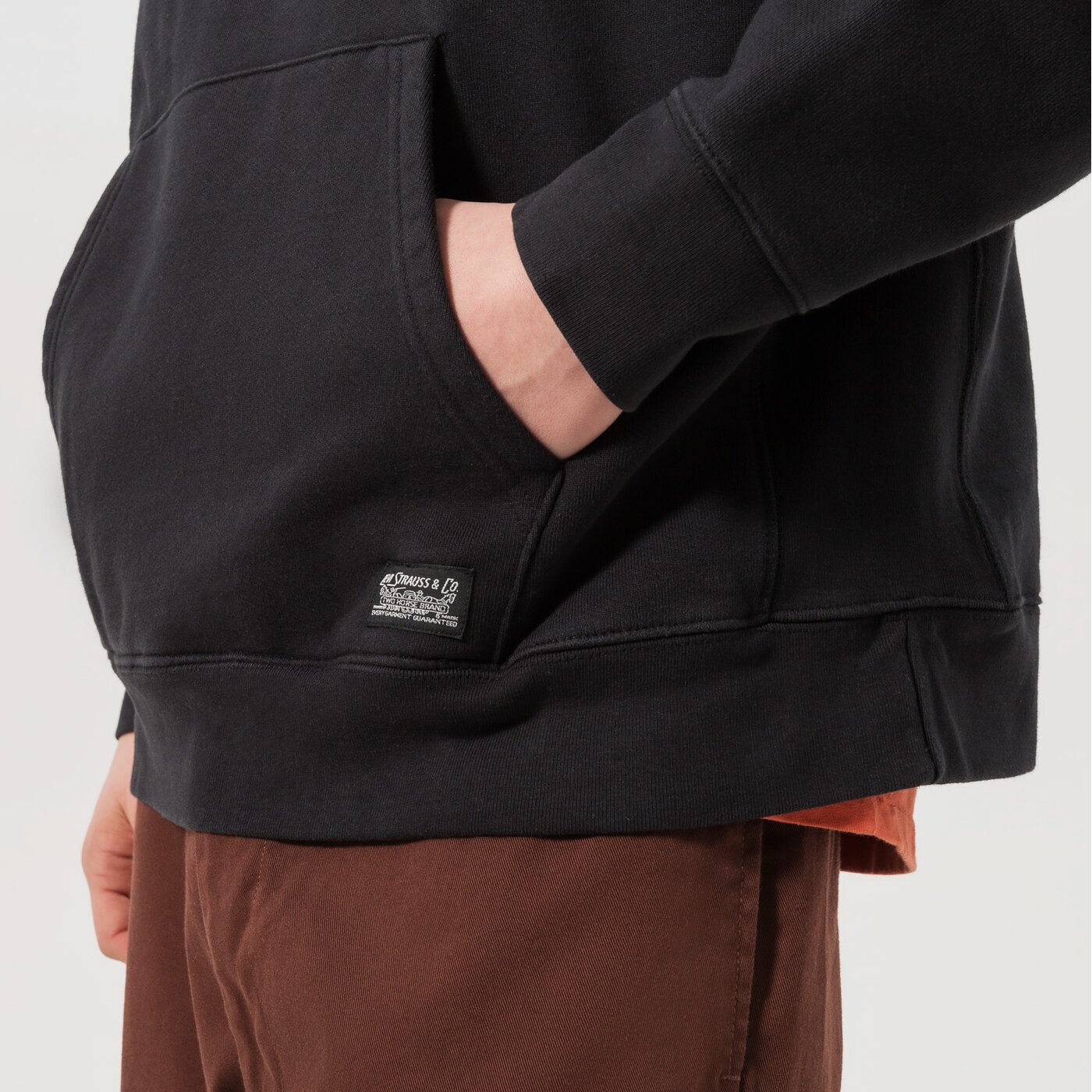 LEVI'S HOODIE SKATE HOODED SWEATSHIRT Schwarz