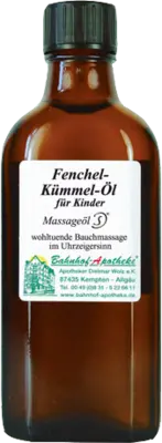 FENCHEL KÜMMEL Öl  100 ml  Öl