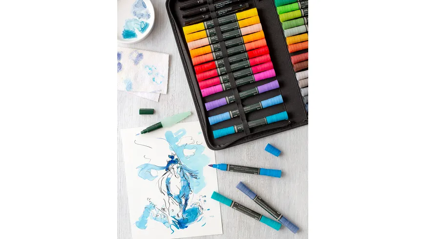 FABER-CASTELL Aquarellmarker Albrecht Dürer 30er Set