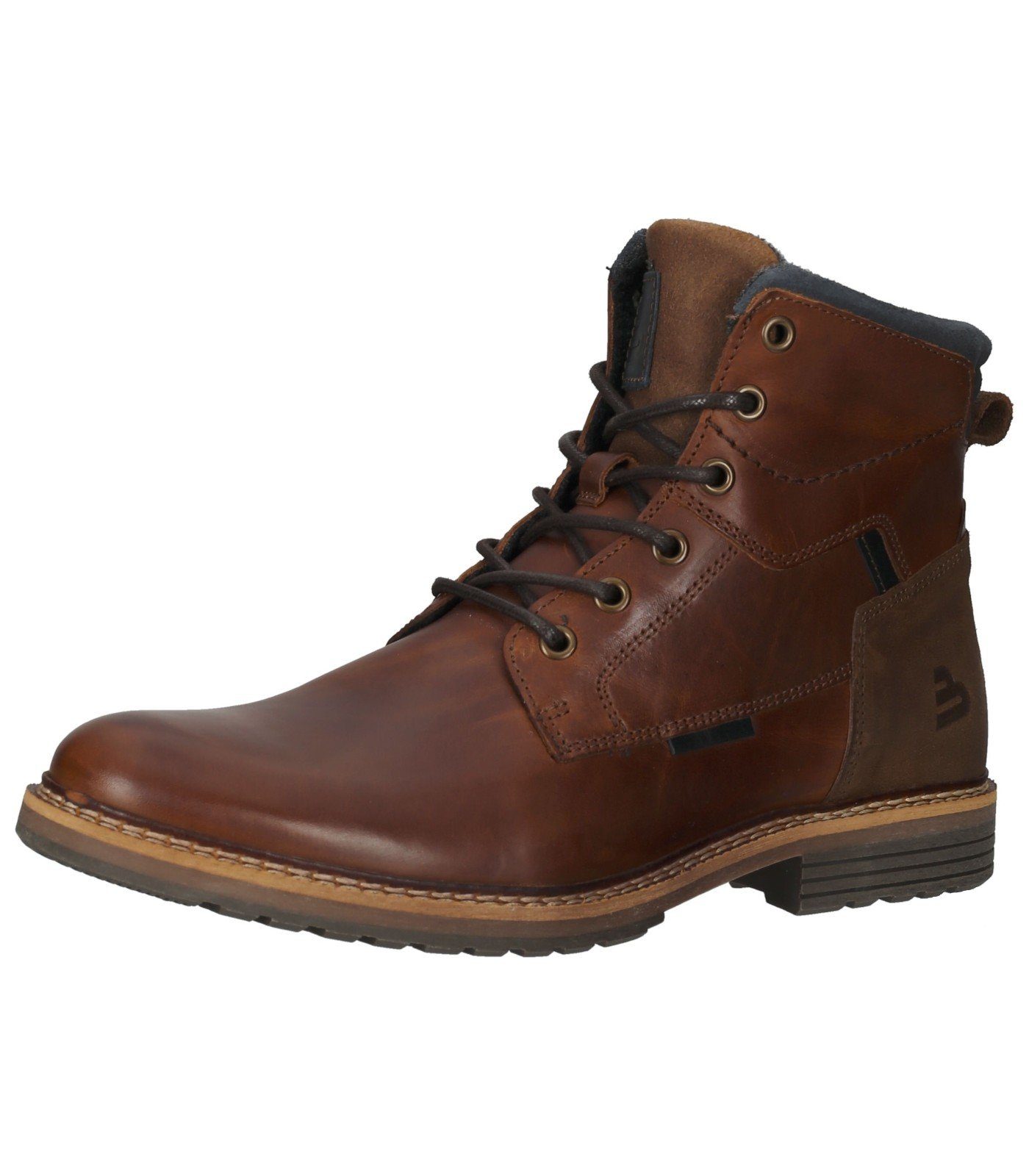 Bullboxer Stiefelette Leder Schnürstiefelette