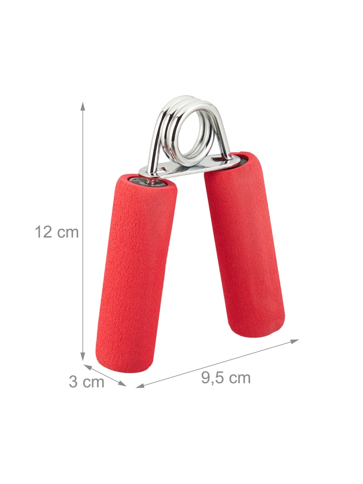 relaxdays 2x Fingertrainer in Rot günstig kaufen onesize