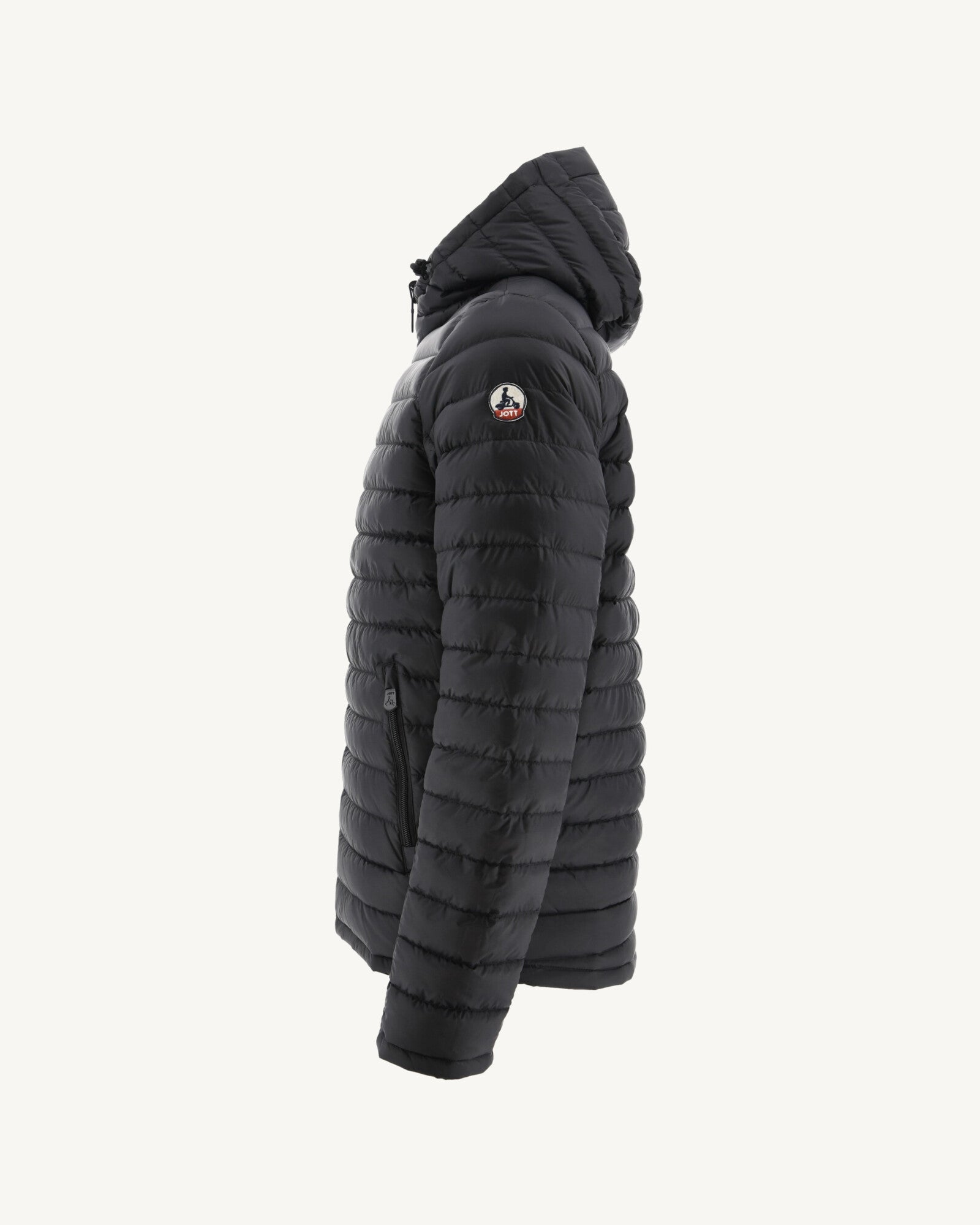 Doudoune réversible à capuche Print militaire/Noir Bergen