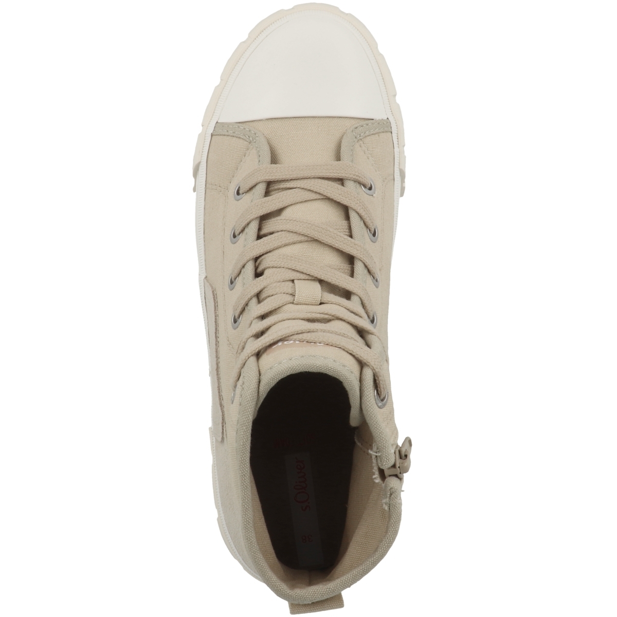 s.Oliver 5-25206-28 Sneaker mid beige
