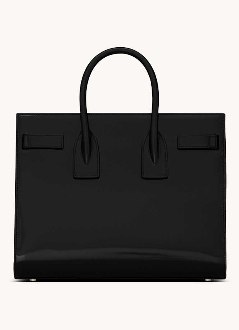 Geantă mică Saint Laurent Sac du Jour din piele de vițel